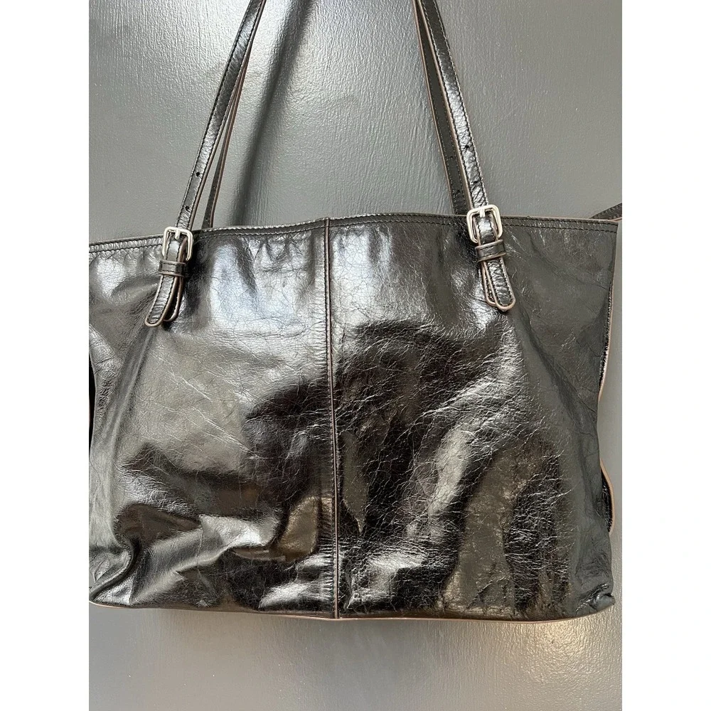 HOBO polished leather